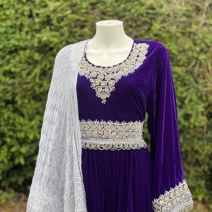 Kamarchin Bakhmal Dress