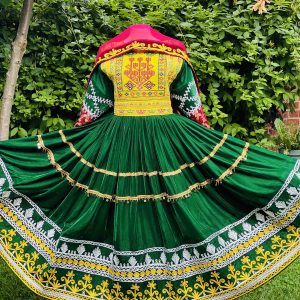 Gande afghani long dress
