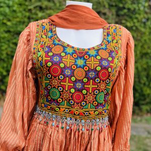 Simple afghan dress